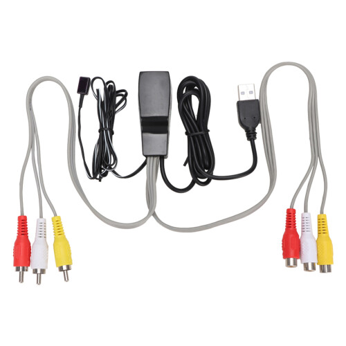 Câble AV compact et performant pour Super Nintendo SNES, câble adaptateur de remplacement avec connecteurs à code couleur, compatible avec les 1