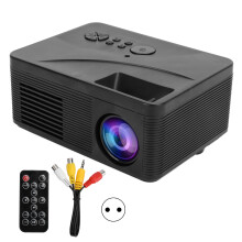 Mini proiettore con risoluzione Full HD 1080P, funzione Bluetooth e altoparlante stereo, progettato per l'uso portatile all'aperto con ampia