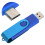 Pen drive USB de alta capacidade com luz LED, compatível com Micro USB, com dupla interface e design compacto. 8