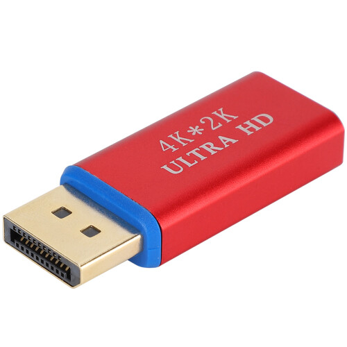 Αρσενικό σε HDMI θηλυκό προσαρμογέα Display Port Ultra HD4K με υποστήριξη επιχρυσωμένου 1