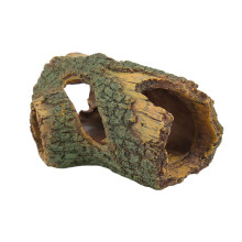 Aquarium Decoration Fish Hideout Hollow Tree Trunk Fish House Enviromental Biophilic Décor Solid Construction Durable Resin Material Fine Crafted