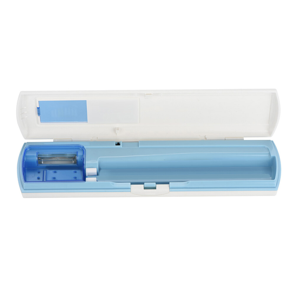 Automatic Sensor Design UV Toothbrush Case Sanitizer Safety Feature For Home And Travel Compact Lightweight Battery Operated UV Toothbrush Holder