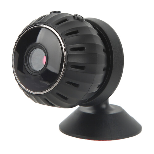 Mini Surveillance Camera With Motion Detection Alerts And Live Video Streaming High Definition Night Vision Function Compact Design For Smart Home 2