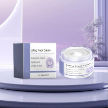 Neck Firming Cream with Retinol and Collagen for Sagging Skin, Smooths Crepey Neck and Chest, 1.76oz