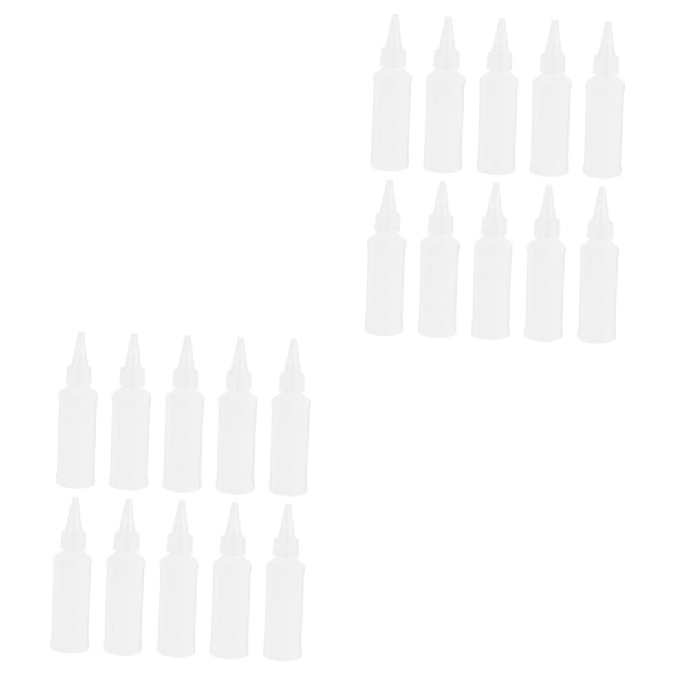 Hair Dye Applicator Bottle 50pcs Squeeze Shampoo Dispenser for Salon and Home Use
