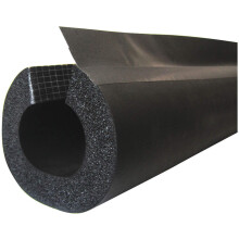 27/8 Inch x 6 Ft Aluminum Pipe Insulation Sleeve 3/4 Inch Wall for HVAC Energy Saving