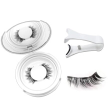 Magnetic Eyelashes with Applicator, Natural Look, Reusable Glue Lightweight Lashes Kit