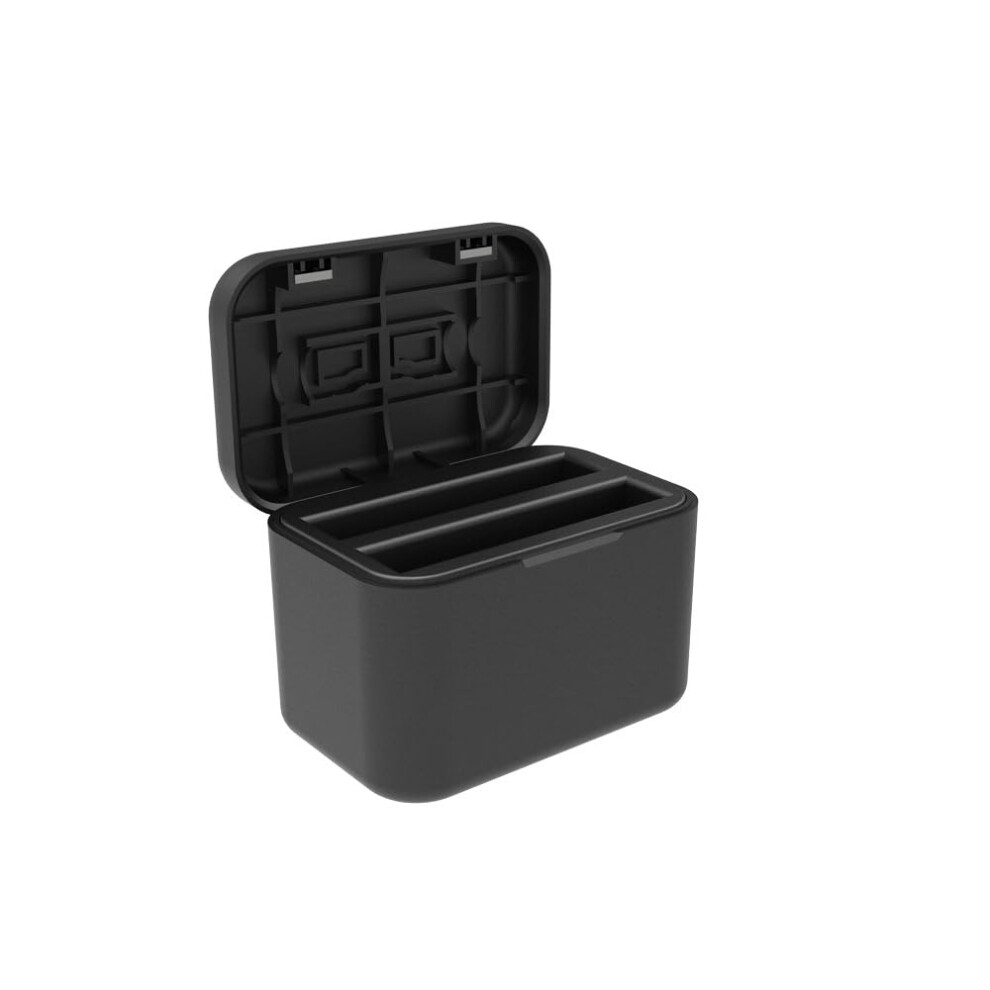 Dual Battery Charger Hub With Fast Charging And Secure Storage Box For Insta360 One X4 9092120528916