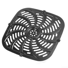 Air Fryer Replacement Tray 24x25cm Nonstick Plate with Corner Protectors for Even Cooking