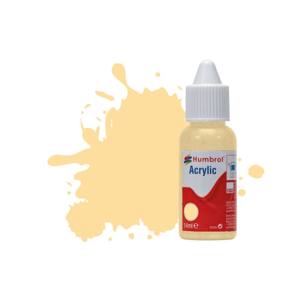 Humbrol No.148 Radome Tan Matt Acrylic Paint 14Ml Db0148