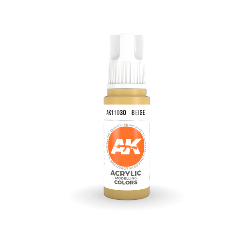 AK Interactive 11030 Beige 17ml 3rd Gen. Acrylic Model Paint