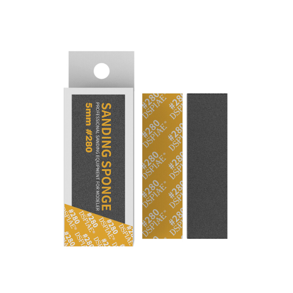 Dspiae 5Mm #280 Sanding Sponges (5Pcs) Ss5-280 6970845563043
