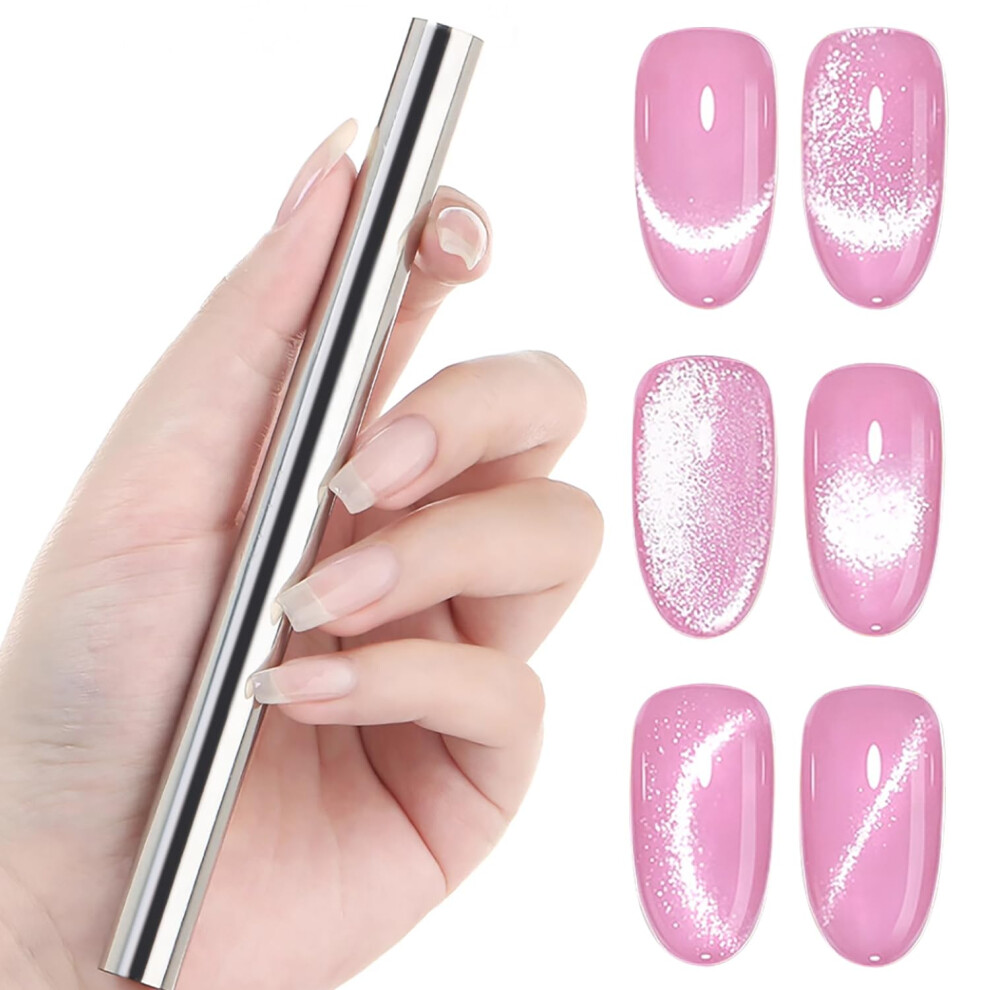 Cat Eye Nail Magnet Pen with Precise Magnetic Control for Gel Polish Designs