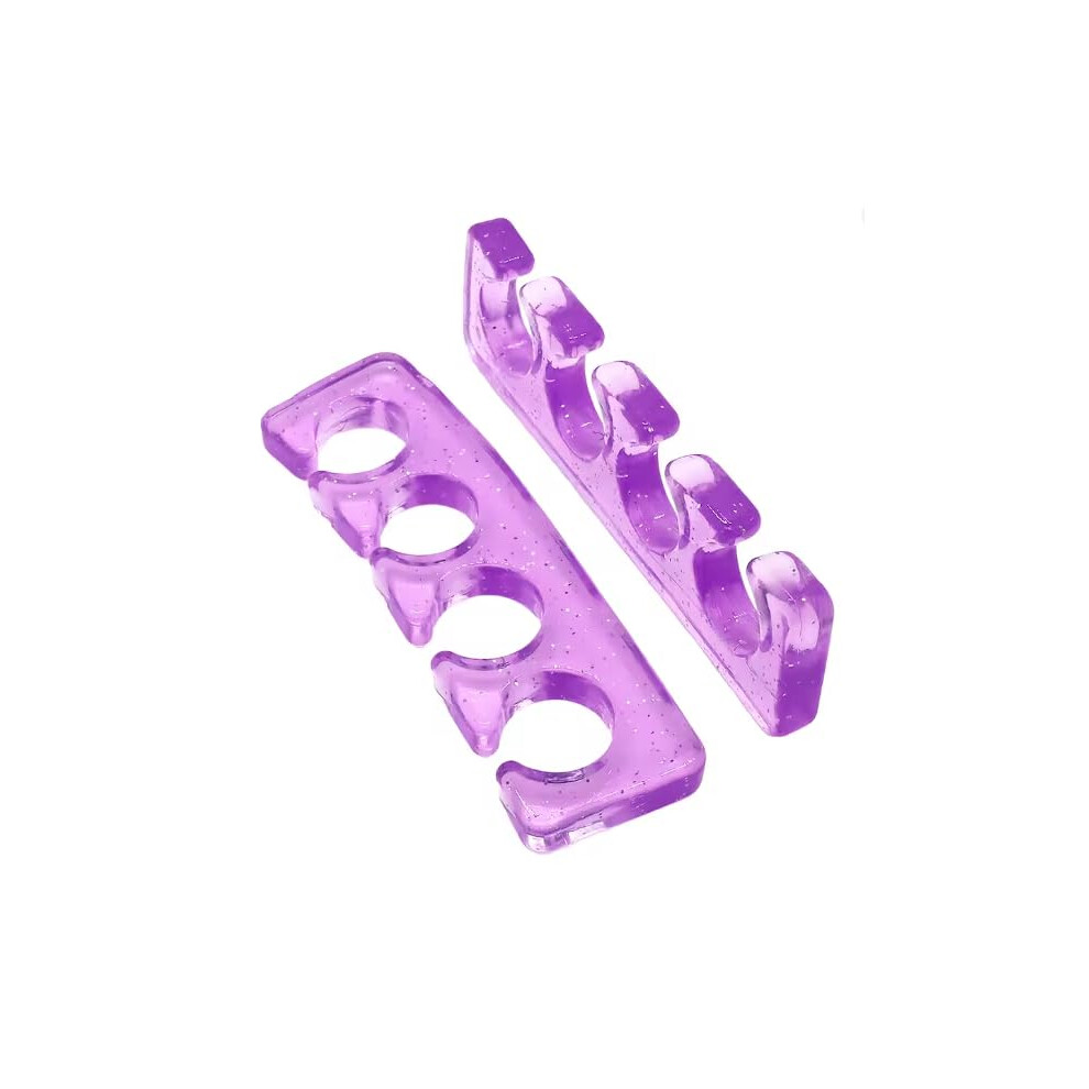 Professional Gel Toe and Finger Separator Set for Smudge Nail Art Manicure Pedicure