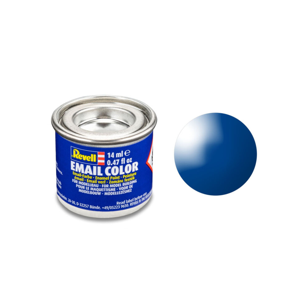 Revell Gloss (Ral 5005) Email Colour Enamel 14Ml Model Paint No.52 Blue