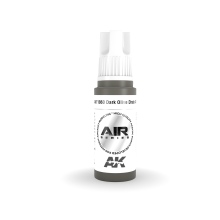 AK Interactive 11860 Dark Olive Drab 41 17ml AIR 3G Acrylic Model Paint