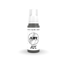 AK Interactive 11872 US Army Helo Drab FS 34031 17ml AIR 3G Acrylic Model Paint