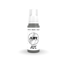 AK Interactive 11862 Neutral Grey 43 17ml AIR 3G Acrylic Model Paint