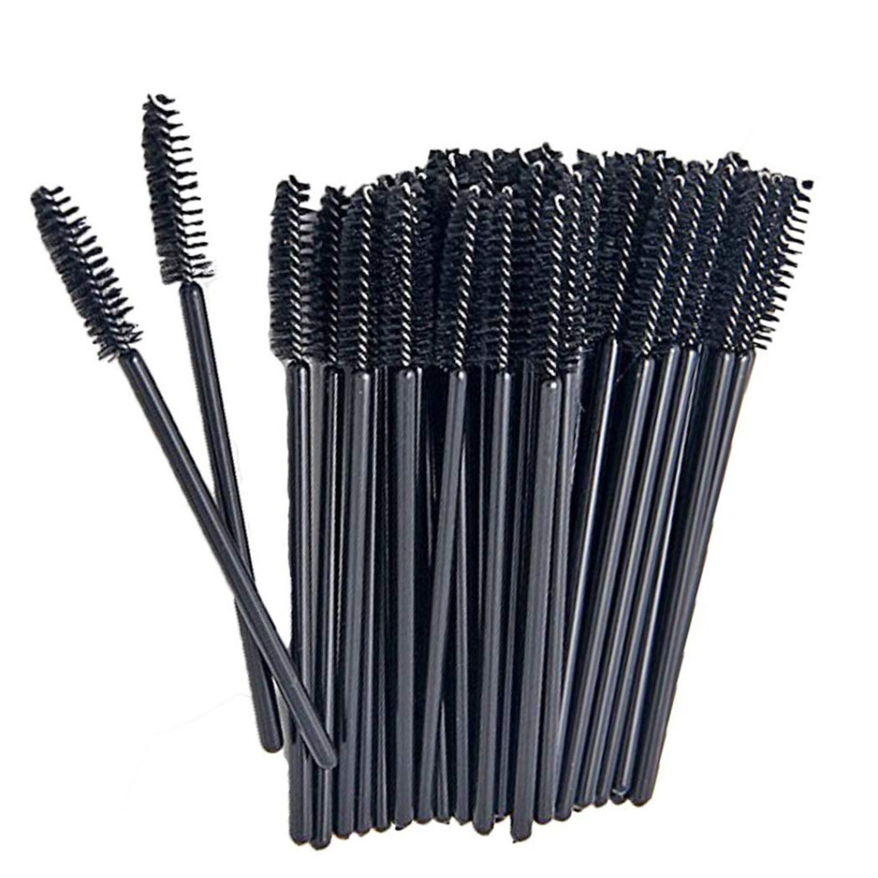 Disposable Mascara Wands 100 Pack for Hygienic Lash and Brow Grooming