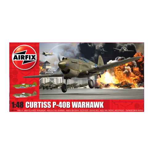 Airfix Airfix A05130A Curtiss P-40B Warhawk 1:48 1:48 Model Kit