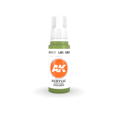 AK Interactive 11137 Lime Green 17ml 3rd Gen. Acrylic Model Paint