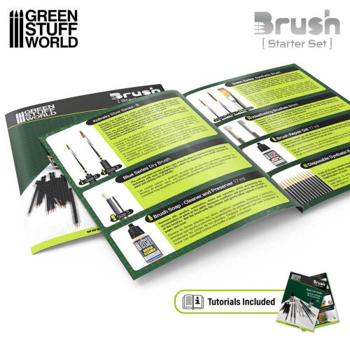 Green Stuff World Starter Brush Set 11644 2