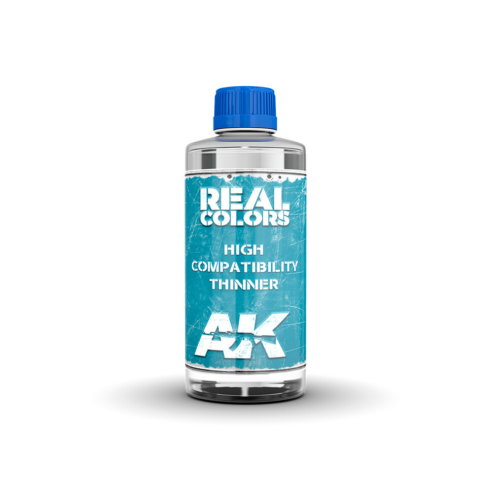Ak Interactive Rc701 High Compatibility Thinner 200Ml For Real Colour Paints 8436564924438