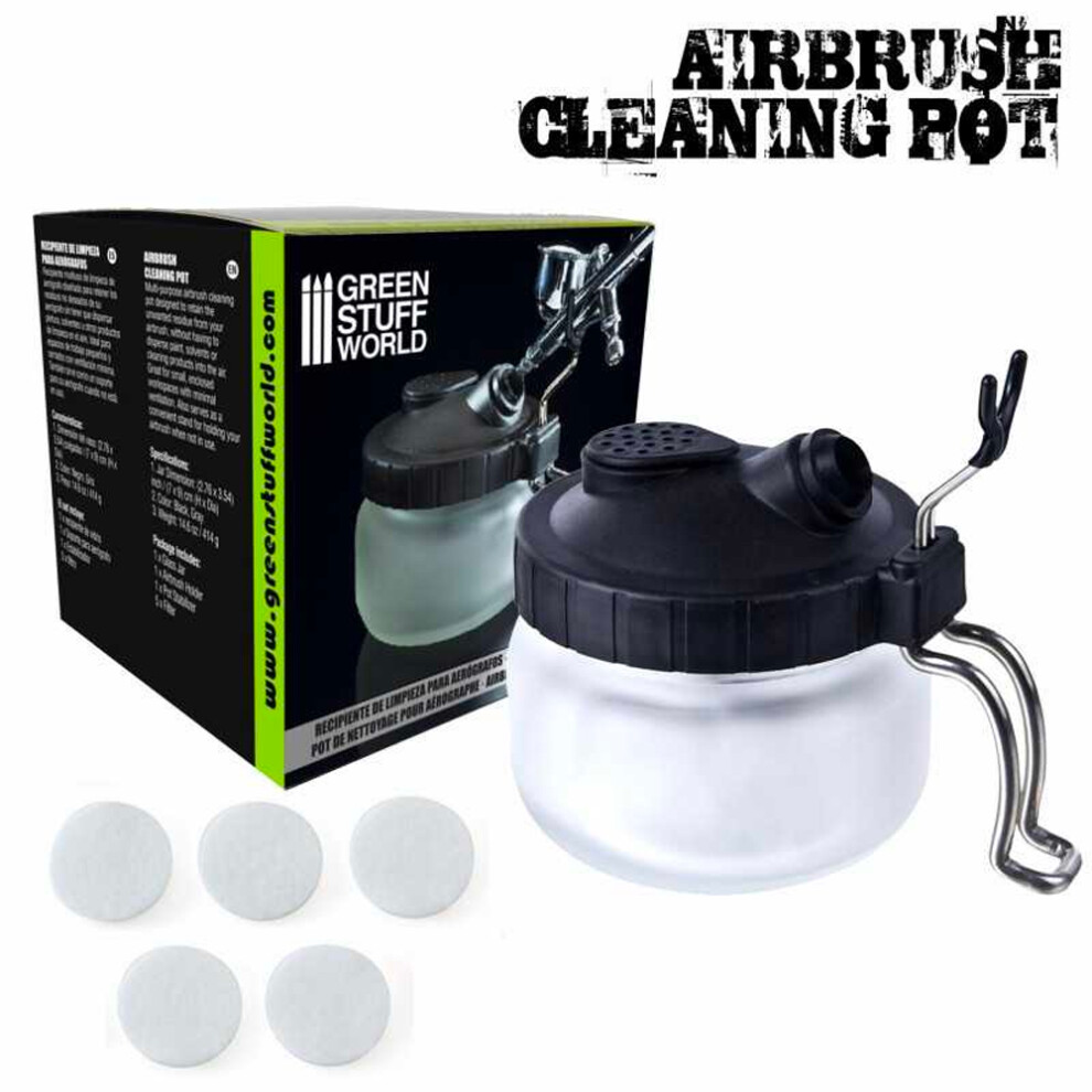 Green Stuff World Airbrush Cleaning Pot 1640 8436554368983