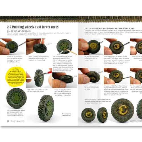 AK Interactive 274 AK Learning 3: Tracks & Wheels Book (English) 1