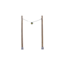 Woodland Scenics JP5636 N Suspended Flashing Lights N Gauge
