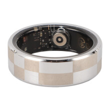 Anillo inteligente 9# aleación de aluminio 20mAh 7 días plateado
