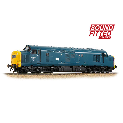 Bachmann Branchline 35-303SFX Class 37/0 Centre Headcode 37305 BR Blue