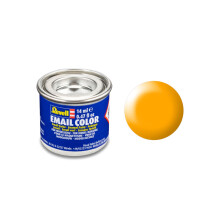 Revell Silk Lufthansa-Yellow (RAL 1028) Email Colour 14ml Model Paint No.310