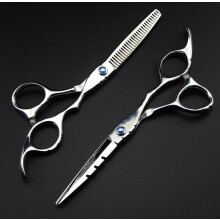Professional Hair Cutting Scissors Set 6 Inch with Titanium Blades for Salon Barber Styling