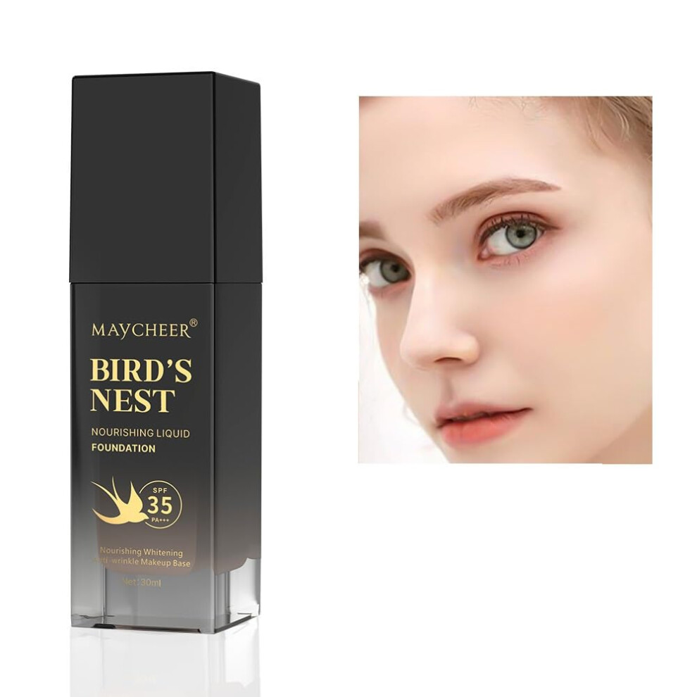 Ivory Waterproof Moisturizing Foundation Concealer With Buildable Coverage For Fair Skin 01