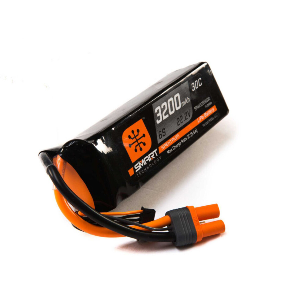 Spektrum 3200Mah 6S 22.2V Smart Lipo 30C; Ic5 Spmx32006s30 605482206157
