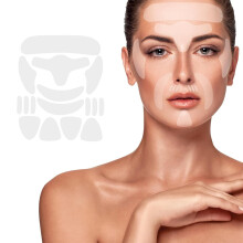 Face Wrinkle Patches with Overnight Smoothing, 208pcs Forehead and Facial Line Treatment