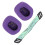 Cuscinetti auricolari viola per cuffie G733 Wireless e G335 Wired con schiuma confortevole e mesh 6