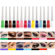 Liquid Eyeliner Set 14 Colors Waterproof Long Lasting Quick Dry Pigment Colorful Makeup