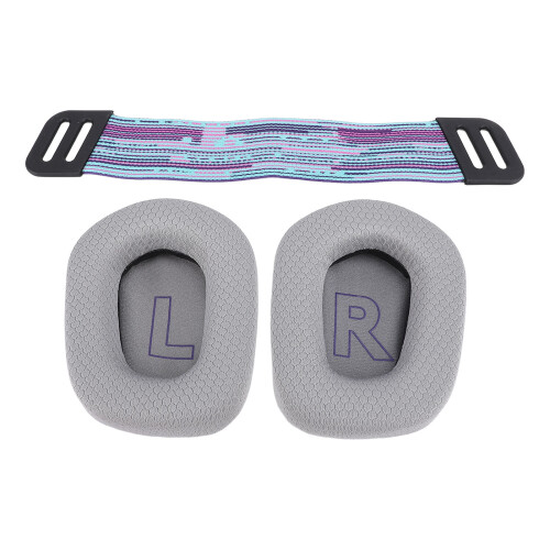 Gray G733/G335 Ear Pads with Memory Foam Headband 1