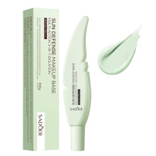 Face Makeup Primer SPF30 Green Color Correcting for Redness Matte Oil Lightweight Travel Size