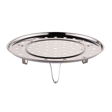 Stainless Steel ThreeLeg Steaming Rack 22cm for Vegetables Buns Seafood with Easy Clean Surface