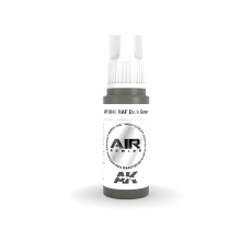 AK Interactive 11840 RAF Dark Green 17ml AIR 3G Acrylic Model Paint