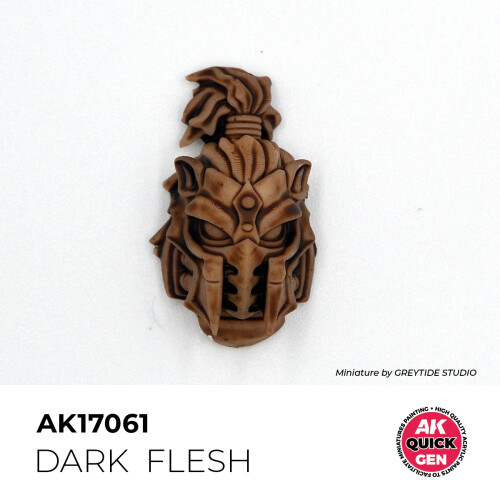 AK Interactive Quick Gen 17061 Dark Flesh 18ml Acrylic Paint 1