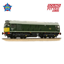 Bachmann Branchline 32-343ASFX Class 25/1 D5179 BR Green (Small Yellow Panels)