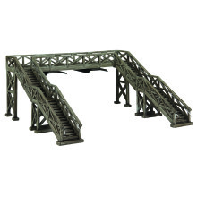 Scenecraft 44-0196A Narrow Gauge (OO9) Wooden Footbridge - Natural Wood