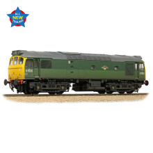 Bachmann Branchline 32-342 Class 25/2 D7525 BR Two-Tone Green (Yellow Ends) [W]