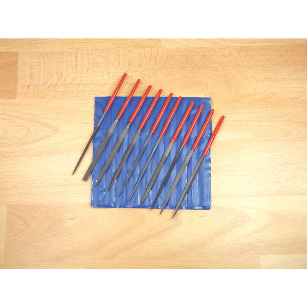 NEEDLE FILE set 10 in wallet 140mm Expo Tools 72510 - Image 8