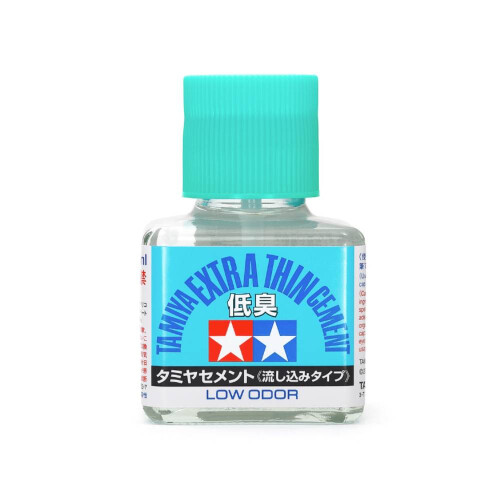 Tamiya Tamiya Extra Thin Cement Low Odour 40ml 87236