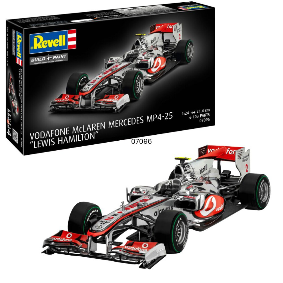 Revell 07096 Vodafone Mclaren Mercedes Mp4-25 "L. Hamilton" 1:24 Model Kit